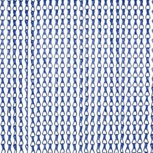 EazyZap Chain Door Blue Fly Screen