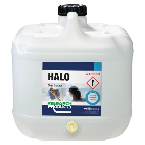 Oates Professional Halo Fast Dry Glass Cleaner 15Ltr Oates Professional Halo Fast Dry Glass Cleaner 15Ltr