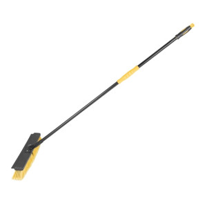 Jantex Heavy Duty Broom & Handle Set with Squeegee 24"