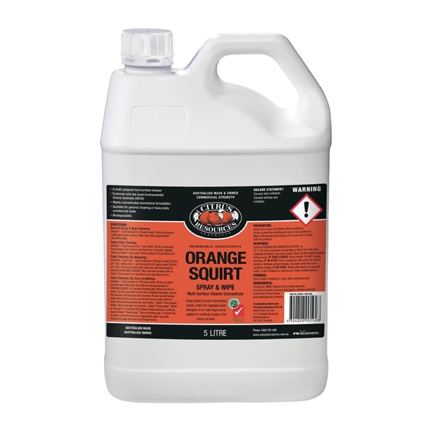 Oates Professional Orange Squirt Multi Purpose Cleaner 5Ltr Oates Professional Orange Squirt Multi Purpose Cleaner 5Ltr