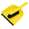 Jantex Dustpan & Brush Set Yellow Jantex Dustpan & Brush Set Yellow