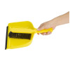 Jantex Dustpan & Brush Set Yellow Jantex Dustpan & Brush Set Yellow