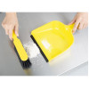 Jantex Dustpan & Brush Set Yellow Jantex Dustpan & Brush Set Yellow