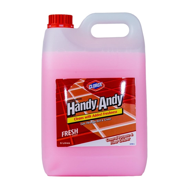 Handy Andy Cleaner Fresh Scent - Pink - 5Ltr Handy Andy Cleaner Fresh Scent - Pink - 5Ltr