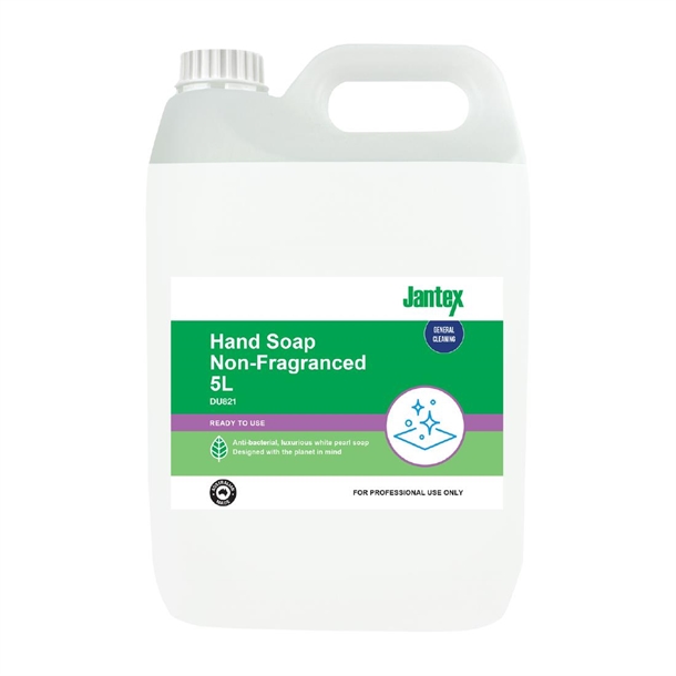 Jantex Green Hand Soap Non-Fragranced 5Ltr Jantex Green Hand Soap Non-Fragranced 5Ltr