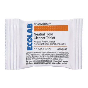 Ecolab ReadyDose Neutral Floor Cleaner Tablet 6g (60 Pack)