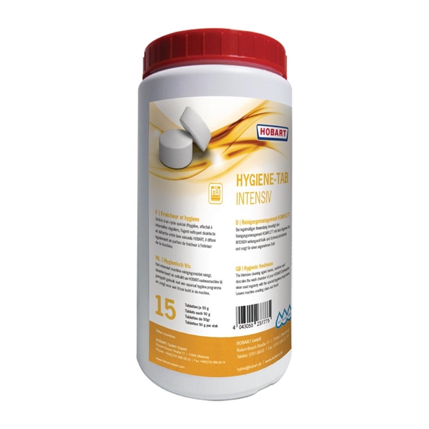 Hobart Hygiene-Tab Intensiv Warewashing Tablets (15 Pack)
