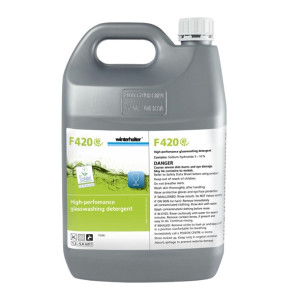 Winterhalter F420e Liquid Glass Washing Detergent 5Ltr Winterhalter F420e Liquid Glass Washing Detergent 5Ltr