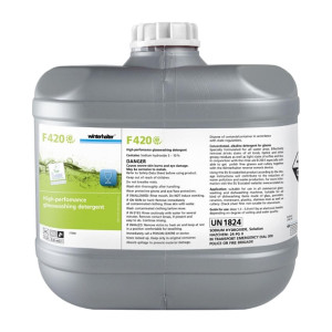 Winterhalter F420e Liquid Glass Washing Detergent 15Ltr Winterhalter F420e Liquid Glass Washing Detergent 15Ltr