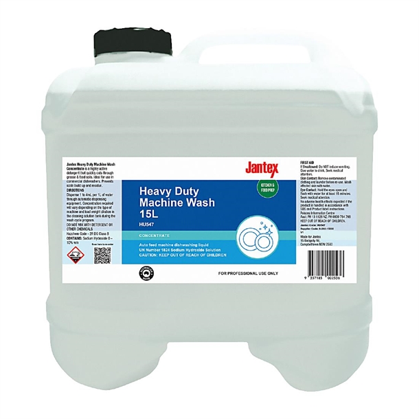 Jantex Heavy Machine Wash Concentrate - 15Ltr Jantex Heavy Machine Wash Concentrate - 15Ltr