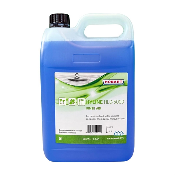 Hobart Dishwasher Rinse Aid HLU-5000 5Ltr Hobart Dishwasher Rinse Aid HLU-5000 5Ltr