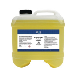 Zexa Ultra Rinse Aid Plastic & Melamine - 15Ltr