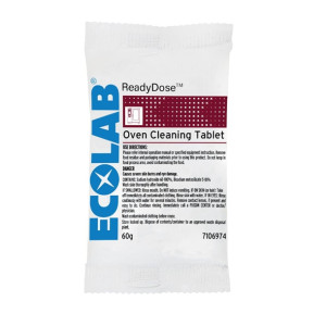 Ecolab ReadyDose Oven Cleaning Tablets 60g (50 Pack)