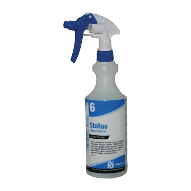 Peerless Jal 1-7 Series Status Glass Cleaner - 500ml Bottle and Trigger Peerless Jal 1-7 Series Status Glass Cleaner - 500ml Bottle and Trigger
