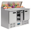 Polar G-Series Pizza Prep Counter Fridge 390Ltr