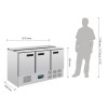 Polar G-Series Saladette Counter Fridge 368Ltr Polar G-Series Saladette Counter Fridge 368Ltr