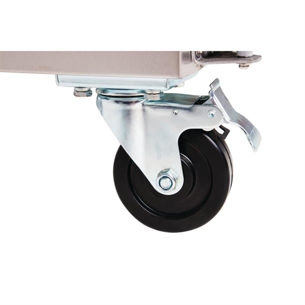 Polar U-Series Four Door Refrigerated Gastronorm Saladette Counter