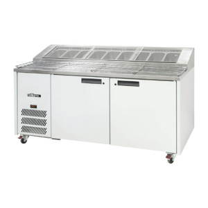 Williams Jade Pizza Counter Two Door HJ2PCBA St/St Top - 710Ltr (Direct)