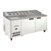 Williams Jade Pizza Counter Two Door HJ2PCBA St/St Top - 710Ltr (Direct)