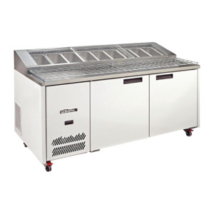 Williams Jade Pizza Counter Two Door HJ2PCBA St/St Top - 710Ltr (Direct)