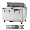 True Salad Prep Counter 2 doors - 12x1/6 GN pan top (Direct) True Salad Prep Counter 2 doors - 12x1/6 GN pan top (Direct)