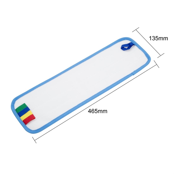 Jantex 400mm Flat Mop Head Micro Fibre Pad Jantex 400mm Flat Mop Head Micro Fibre Pad