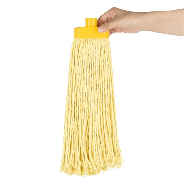 Jantex Kentucky Mop Head Yellow 450g Jantex Kentucky Mop Head Yellow 450g