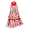Jantex Deck Mop Head Red Stripe 200g Jantex Deck Mop Head Red Stripe 200g