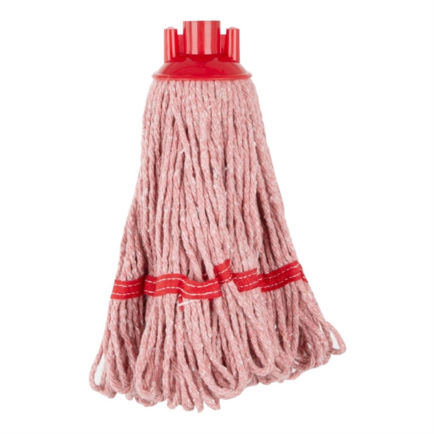 Jantex Deck Mop Head Red Stripe 200g Jantex Deck Mop Head Red Stripe 200g