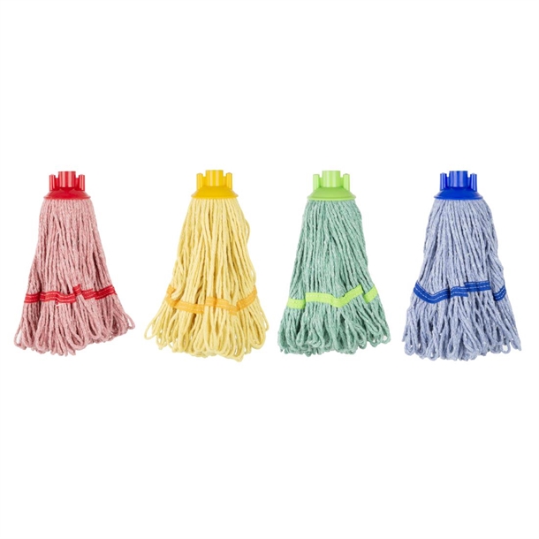 Jantex Deck Mop Head Green Stripe 200g Jantex Deck Mop Head Green Stripe 200g