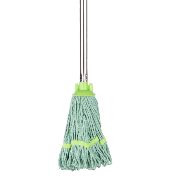 Jantex Deck Mop Head Green Stripe 200g Jantex Deck Mop Head Green Stripe 200g