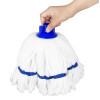 Jantex Microfibre Mop Head Blue Stripe 150g Jantex Microfibre Mop Head Blue Stripe 150g