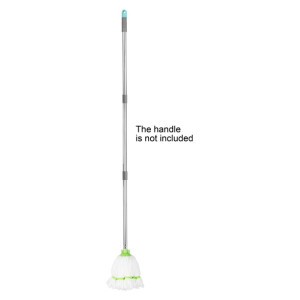 Jantex Microfibre Mop Head Green Stripe 150g