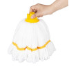 Jantex Microfibre Mop Head Yellow Stripe 150g Jantex Microfibre Mop Head Yellow Stripe 150g