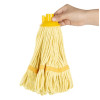 Jantex Deck Mop Head Yellow Stripe 200g Jantex Deck Mop Head Yellow Stripe 200g