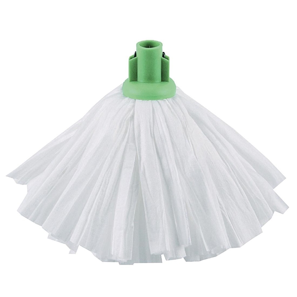 Jantex Standard Big White Socket Mop Head Green Jantex Standard Big White Socket Mop Head Green
