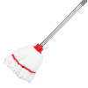 Jantex Microfibre Mop Head Red Stripe 150g Jantex Microfibre Mop Head Red Stripe 150g