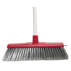 Oates Classic Plus Ultimate Indoor Broom Red