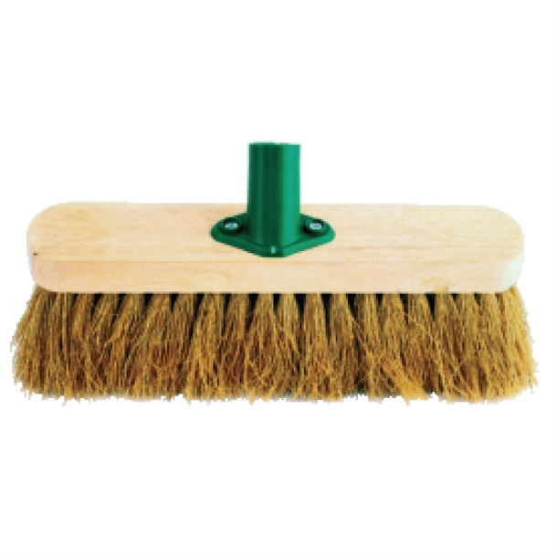 Jantex Wooden Broom Head Soft Coco 305mm Jantex Wooden Broom Head Soft Coco 305mm