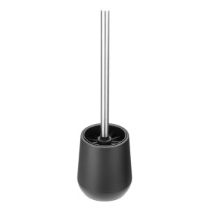 Jantex Toilet Brush and Holder Black
