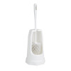 Jantex Round Toilet Brush & Holder - White Jantex Round Toilet Brush & Holder - White