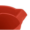 Jantex Red Graduated Bucket with Pouring Lip 10ltr