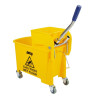 Jantex Mop Bucket & Side Wringer Yellow 15ltr Jantex Mop Bucket & Side Wringer Yellow 15ltr