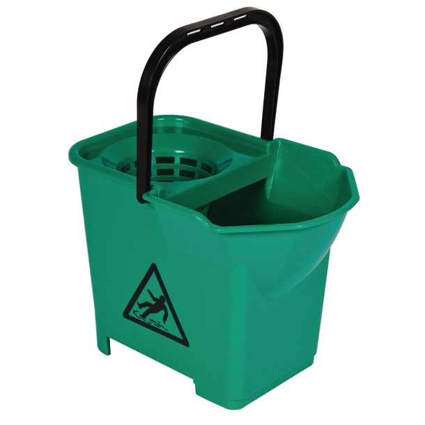 Nisbets Essentials Mop Bucket Green