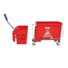 Jantex Mop Bucket & Side Wringer Red 15ltr