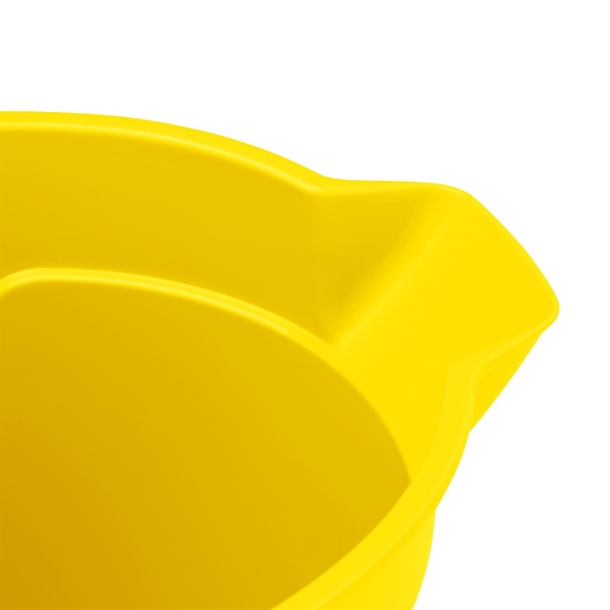 Jantex Yellow Graduated Bucket with Pouring Lip 10ltr Jantex Yellow Graduated Bucket with Pouring Lip 10ltr