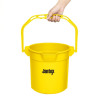 Jantex Yellow Graduated Bucket with Pouring Lip 10ltr Jantex Yellow Graduated Bucket with Pouring Lip 10ltr
