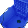 Jantex Mop Bucket with Foot Pedal release Blue 25Ltr