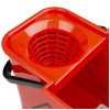 Nisbets Essentials Mop Bucket Red Nisbets Essentials Mop Bucket Red