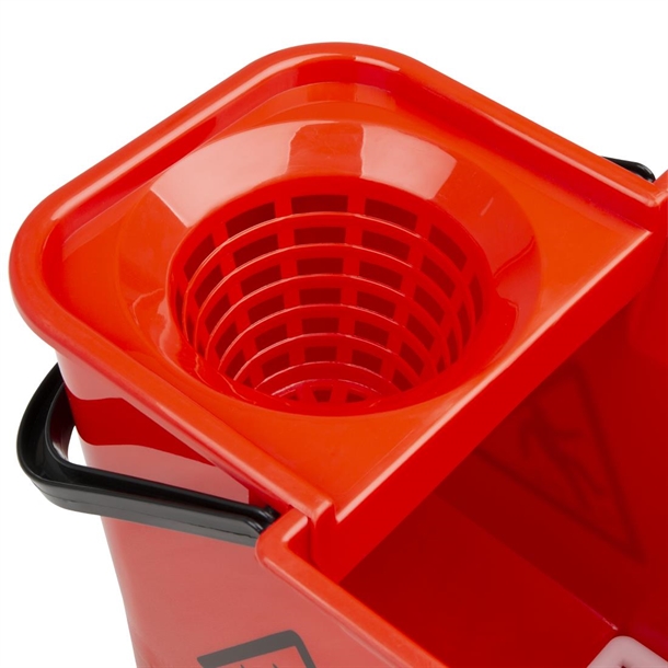 Nisbets Essentials Mop Bucket Red Nisbets Essentials Mop Bucket Red